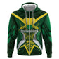 South Africa Springbok Custom Hoodie Rugby se Grootste Wedywering