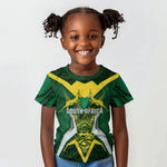 South Africa Springbok Custom Kid T shirt Rugby se Grootste Wedywering