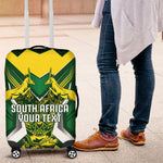 South Africa Springbok Custom Luggage Cover Rugby se Grootste Wedywering