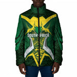 South Africa Springbok Custom Padded Jacket Rugby se Grootste Wedywering