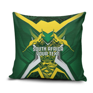 South Africa Springbok Custom Pillow Cover Rugby se Grootste Wedywering