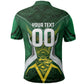 South Africa Springbok Custom Polo Shirt Rugby se Grootste Wedywering