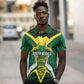 South Africa Springbok Custom Polo Shirt Rugby se Grootste Wedywering