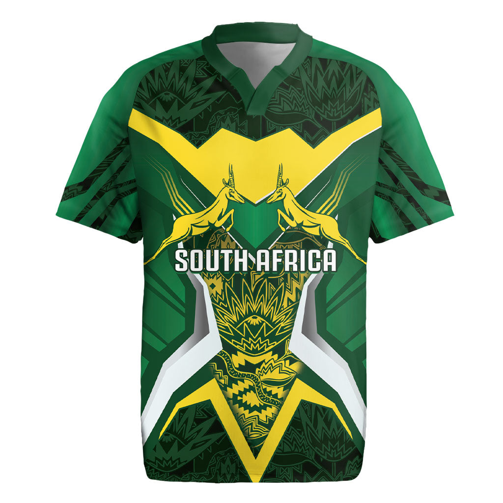 South Africa Springbok Custom Rugby Jersey Rugby se Grootste Wedywering