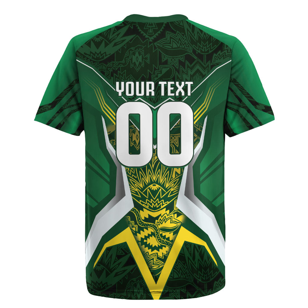 South Africa Springbok Custom Rugby Jersey Rugby se Grootste Wedywering