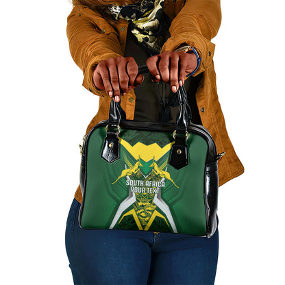 South Africa Springbok Custom Shoulder Handbag Rugby se Grootste Wedywering