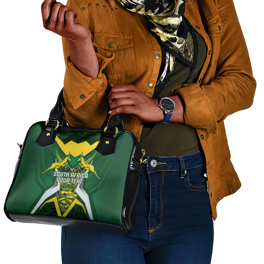 South Africa Springbok Custom Shoulder Handbag Rugby se Grootste Wedywering