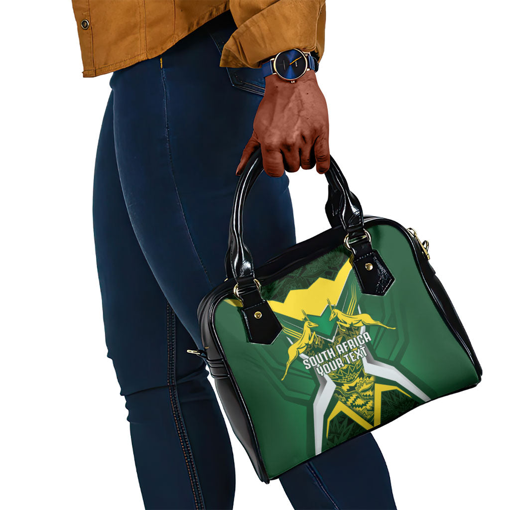 South Africa Springbok Custom Shoulder Handbag Rugby se Grootste Wedywering