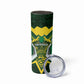 South Africa Springbok Custom Skinny Tumbler Rugby se Grootste Wedywering