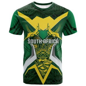 South Africa Springbok Custom T shirt Rugby se Grootste Wedywering