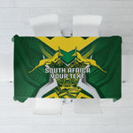 South Africa Springbok Custom Tablecloth Rugby se Grootste Wedywering