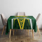 South Africa Springbok Custom Tablecloth Rugby se Grootste Wedywering