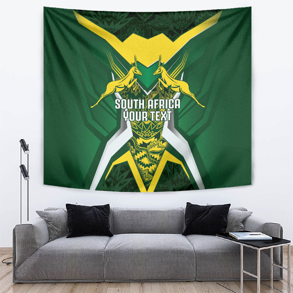 South Africa Springbok Custom Tapestry Rugby se Grootste Wedywering