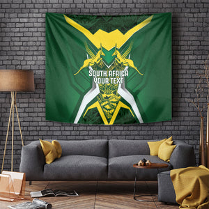 South Africa Springbok Custom Tapestry Rugby se Grootste Wedywering