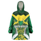 South Africa Springbok Custom Wearable Blanket Hoodie Rugby se Grootste Wedywering