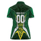 South Africa Springbok Custom Women Polo Shirt Rugby se Grootste Wedywering