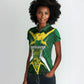 South Africa Springbok Custom Women Polo Shirt Rugby se Grootste Wedywering