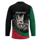Personalized Algeria Hockey Jersey Algerian Flag With a Fennec Fox - African Pride