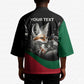 Personalized Algeria Kimono Algerian Flag With a Fennec Fox - African Pride
