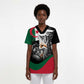 Personalized Algeria Scrub Top Algerian Flag With a Fennec Fox - African Pride