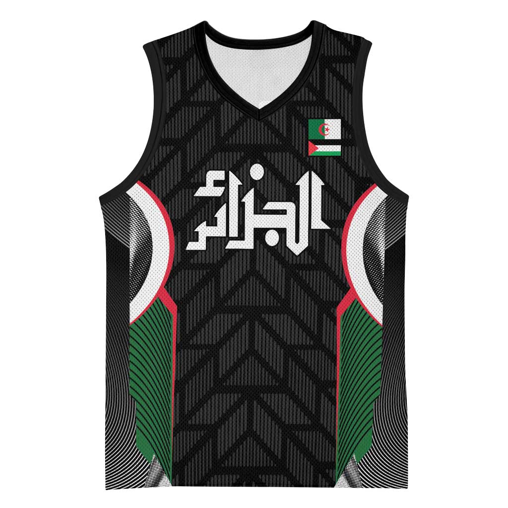 Custom Football Algeria Palestine Basketball Jersey Special Edition 2023-2024 - African Pride