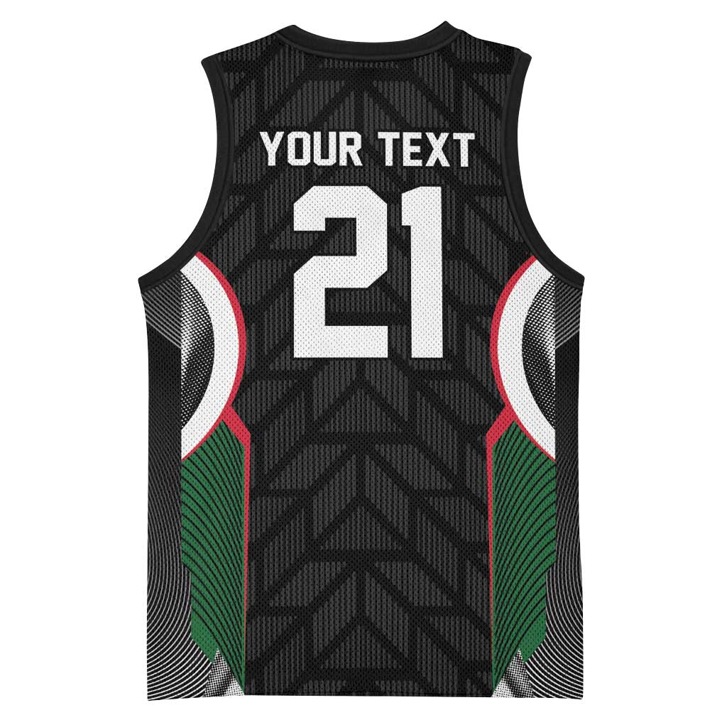 Custom Football Algeria Palestine Basketball Jersey Special Edition 2023-2024 - African Pride