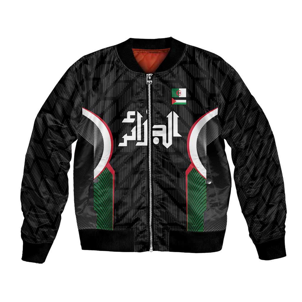 Custom Football Algeria Palestine Bomber Jacket Special Edition 2023-2024 - African Pride