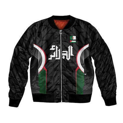 Custom Football Algeria Palestine Bomber Jacket Special Edition 2023-2024 - African Pride