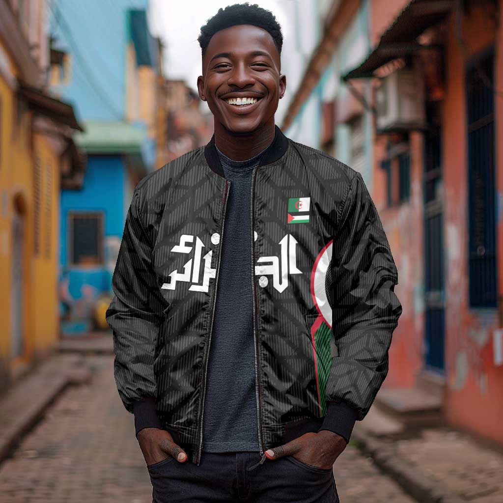 Custom Football Algeria Palestine Bomber Jacket Special Edition 2023-2024 - African Pride
