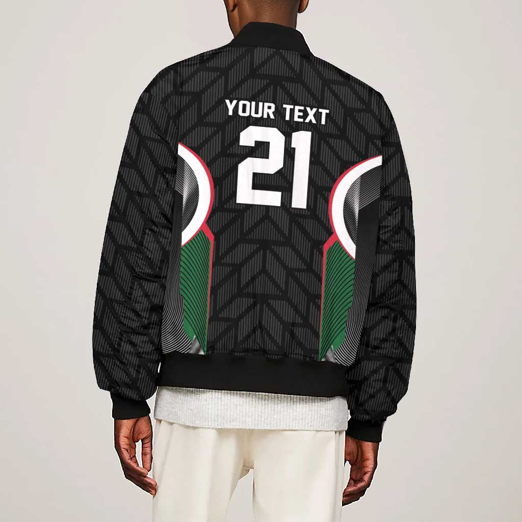 Custom Football Algeria Palestine Bomber Jacket Special Edition 2023-2024 - African Pride