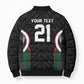 Custom Football Algeria Palestine Bomber Puffer Jacket Special Edition 2023-2024 - African Pride
