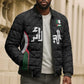 Custom Football Algeria Palestine Bomber Puffer Jacket Special Edition 2023-2024 - African Pride