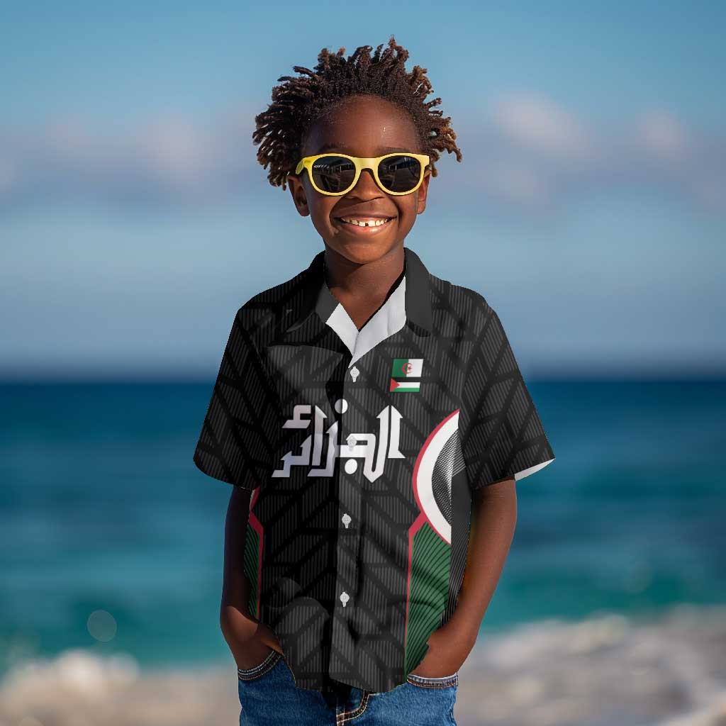 Custom Football Algeria Palestine Kid Hawaiian Shirt Special Edition 2023-2024 LT9