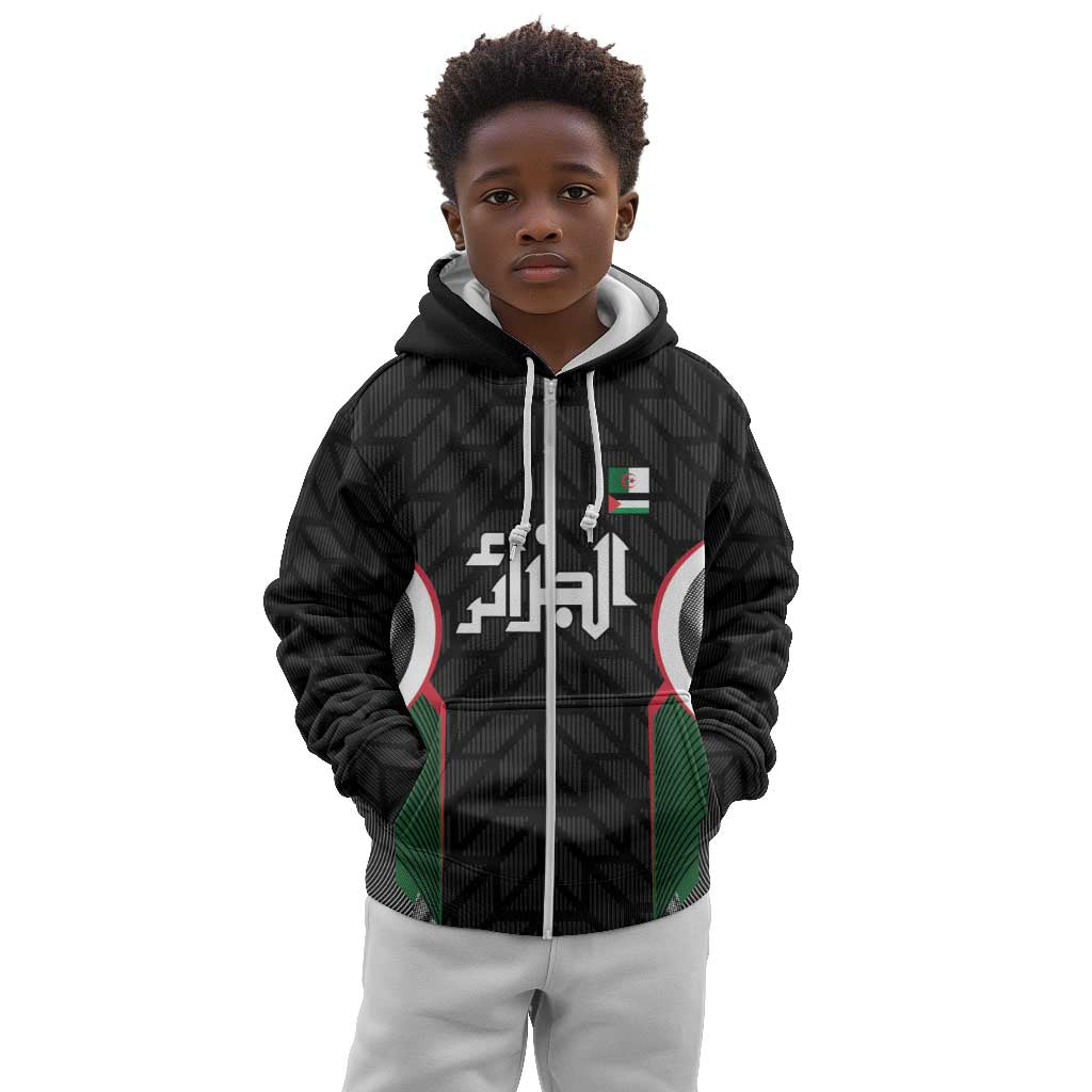 Custom Football Algeria Palestine Kid Hoodie Special Edition 2023-2024 - African Pride
