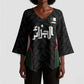 Custom Football Algeria Palestine Kimono Sleeve Blouse Special Edition 2023-2024 - African Pride