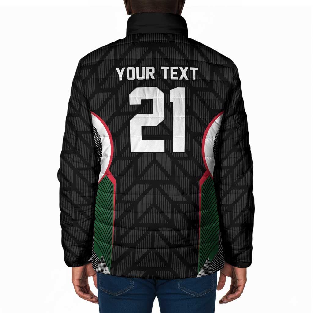Custom Football Algeria Palestine Padded Jacket Special Edition 2023-2024 - African Pride