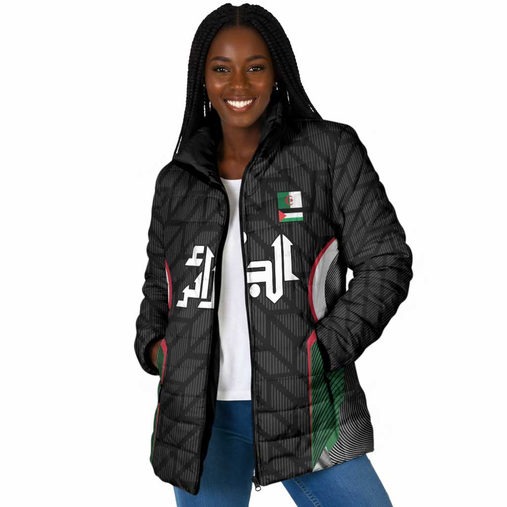 Custom Football Algeria Palestine Padded Jacket Special Edition 2023-2024 - African Pride