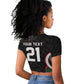 Custom Football Algeria Palestine Raglan Cropped T shirt Special Edition 2023-2024 LT9