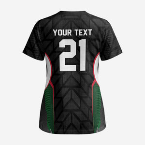 Custom Football Algeria Palestine Scrub Top Special Edition 2023-2024 - African Pride