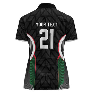 Custom Football Algeria Palestine Women Polo Shirt Special Edition 2023-2024 LT9