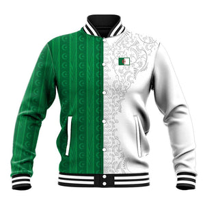 World Football 2026 Algeria Custom Baseball Jacket Algeria Culture Heritage - African Pride