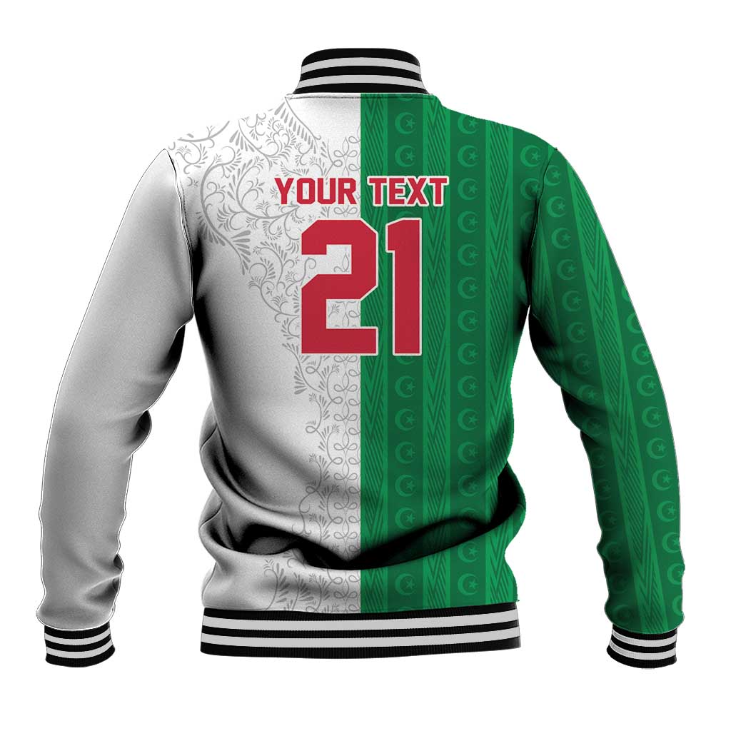 World Football 2026 Algeria Custom Baseball Jacket Algeria Culture Heritage - African Pride
