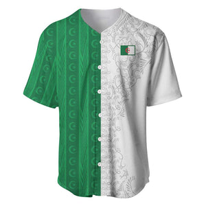 World Football 2026 Algeria Custom Baseball Jersey Algeria Culture Heritage LT9