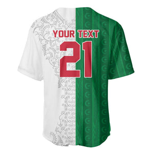 World Football 2026 Algeria Custom Baseball Jersey Algeria Culture Heritage LT9