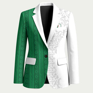 World Football 2026 Algeria Custom Blazer Algeria Culture Heritage - African Pride