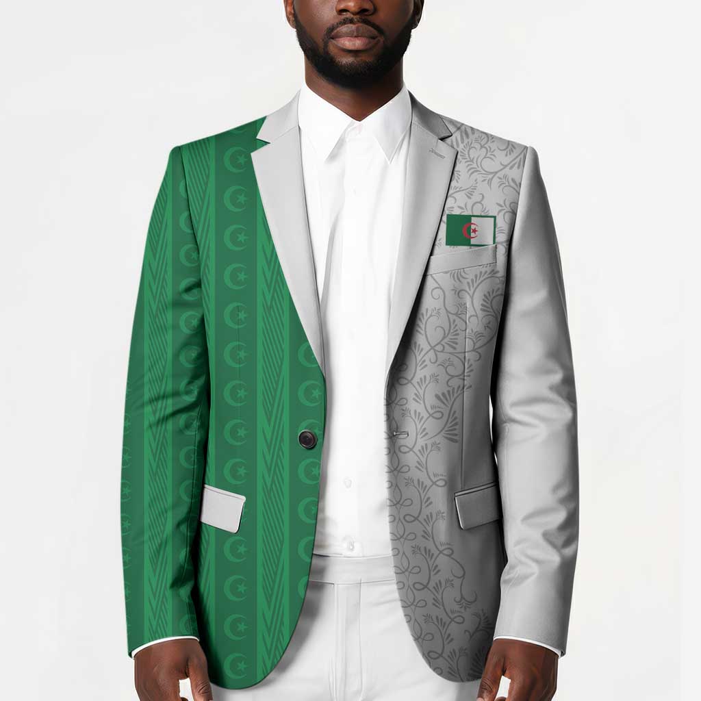 World Football 2026 Algeria Custom Blazer Algeria Culture Heritage - African Pride
