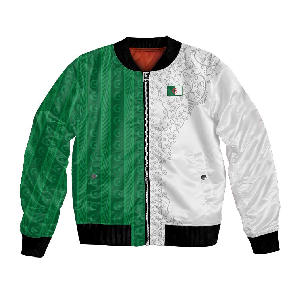 World Football 2026 Algeria Custom Bomber Jacket Algeria Culture Heritage - African Pride