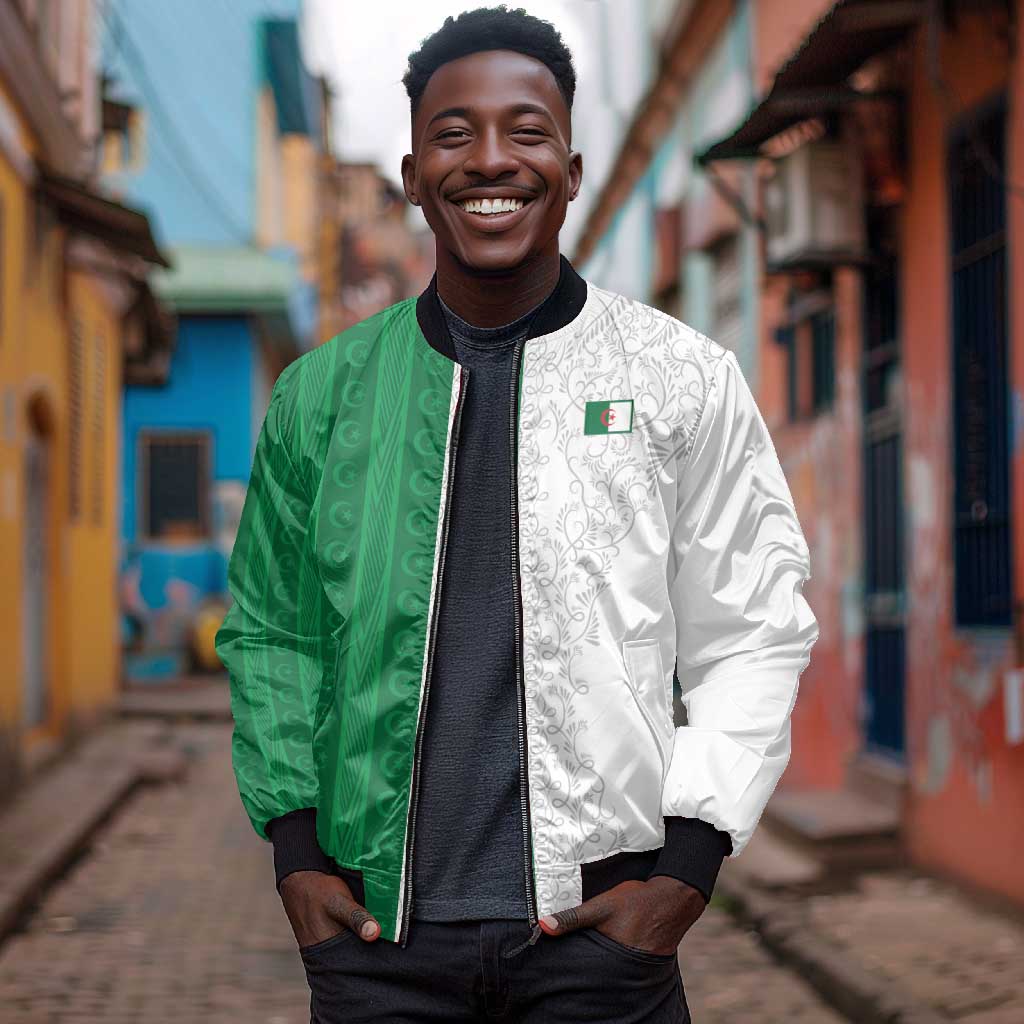 World Football 2026 Algeria Custom Bomber Jacket Algeria Culture Heritage - African Pride