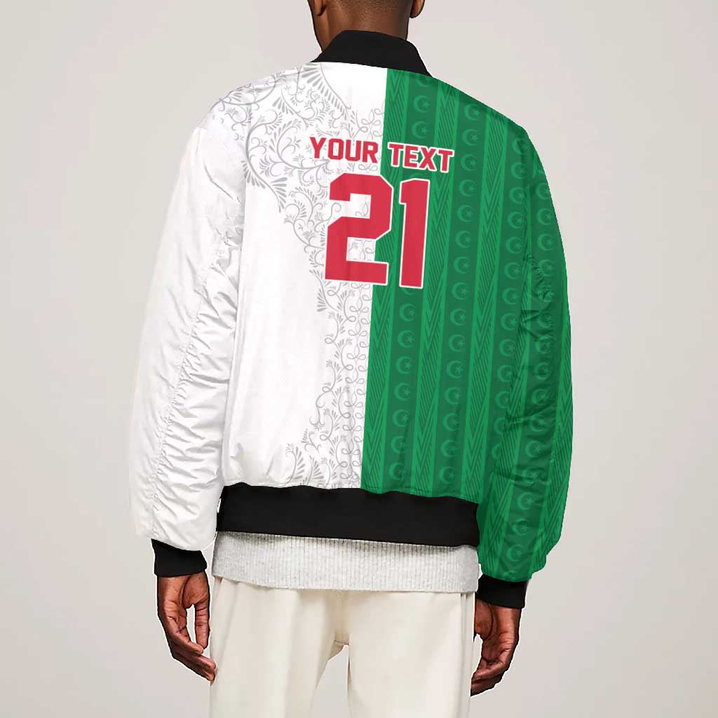 World Football 2026 Algeria Custom Bomber Jacket Algeria Culture Heritage - African Pride