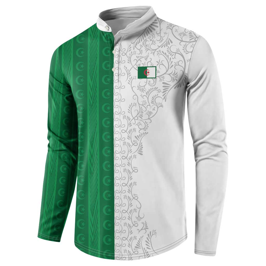 World Football 2026 Algeria Custom Button Sweatshirt Algeria Culture Heritage